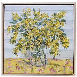 FRAMED - Wattle on Display - Postage included Australia wide